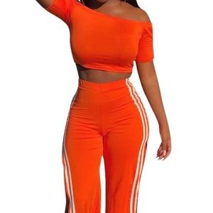 Orange two piece